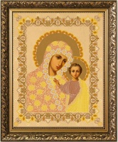 Рисунок на ткани «Конёк» 7113 Богородица Казанская, 29х39 см